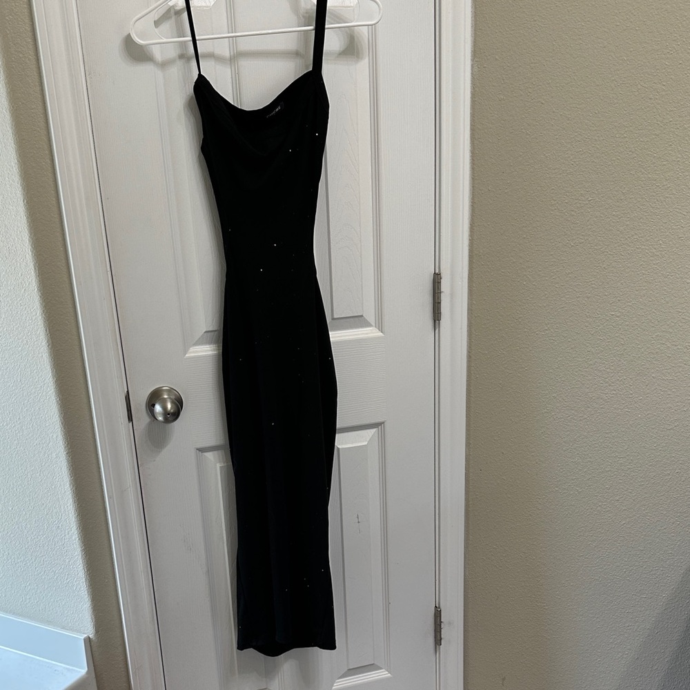 Elegant Black Women's Dress